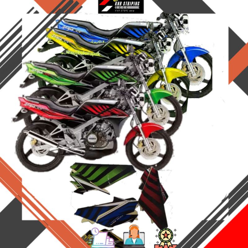 Striping Kawasaki Ninja ss 2014