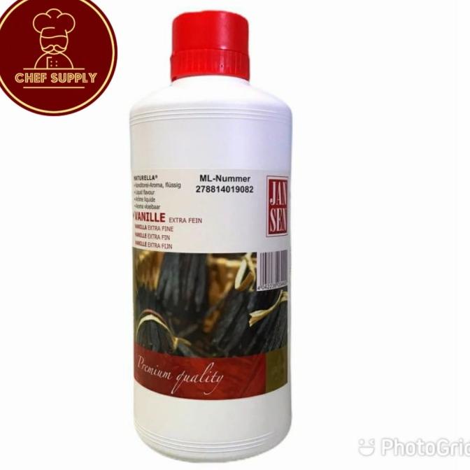 

JANSEN VANILLA EXTRACT 1 KG EXTRA FINE PERASA VANILA PASTE WANGI HALAL ---NEW---