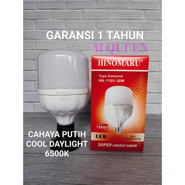 LAMPU LED HINOMARU 30 WATT TYPE DIAMOND HN1105-30W CAHAYA PUTIH
