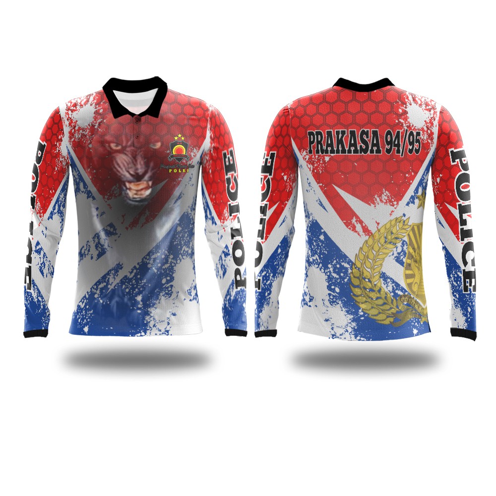  Kaos  Baju  Jersey jersy polisi police tni provost propam pm 