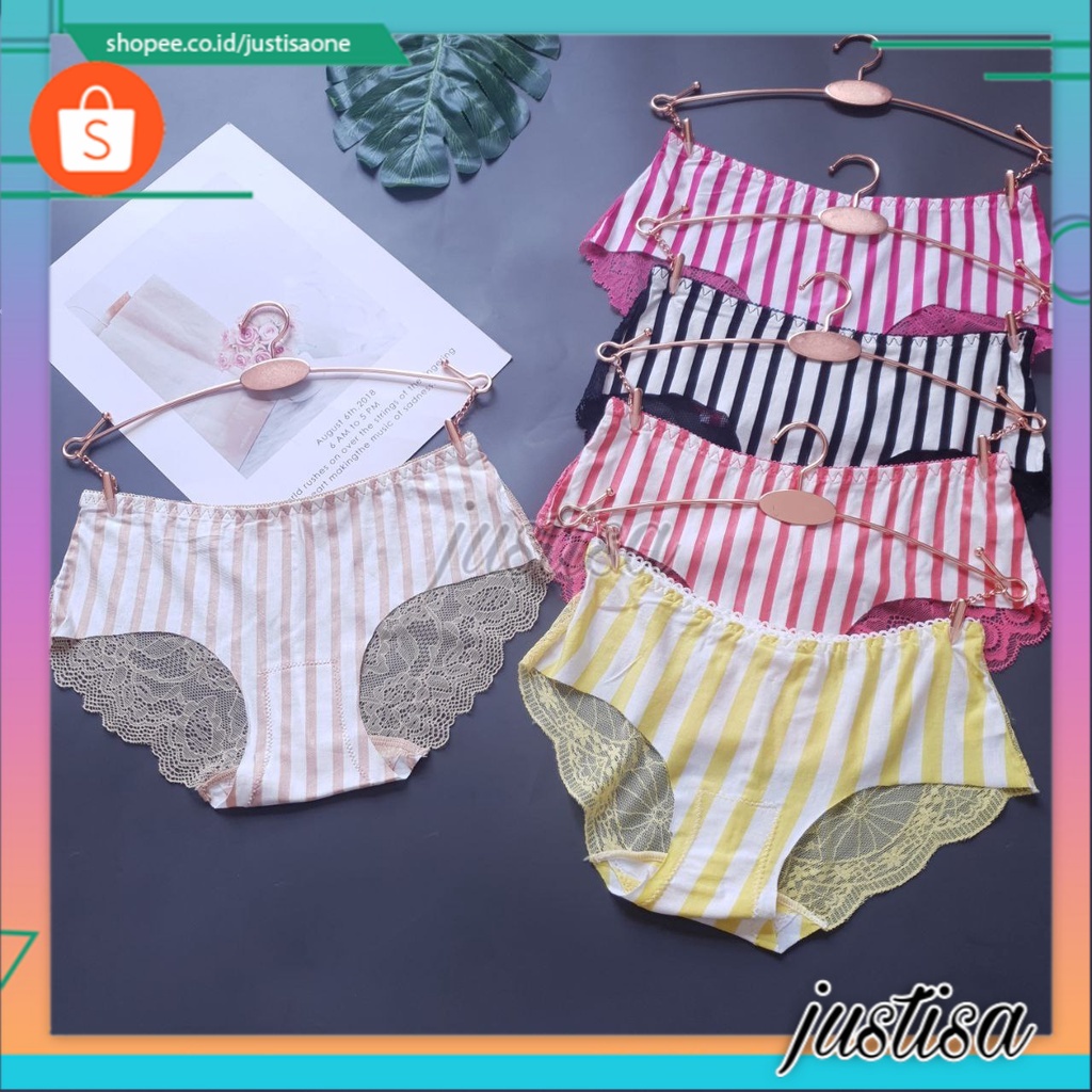 Promo !! Underwear blaster stripe ( dewasa ) / Celana dalam perempuan Import / Celana perempuan