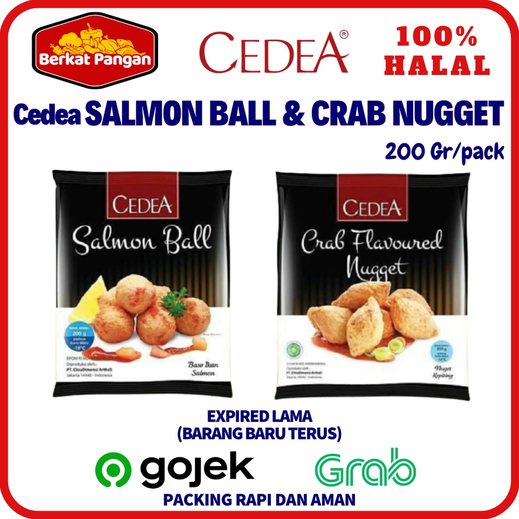 Cedea Salmon Ball / Crab nugget 200gr