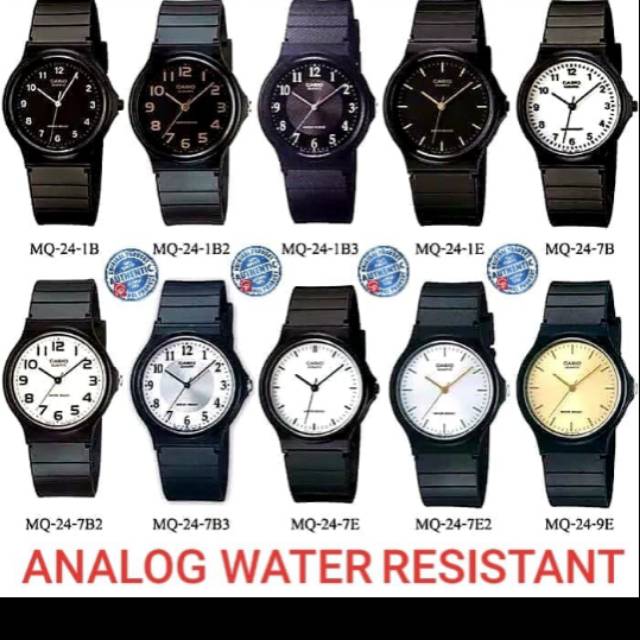CASIO MQ24 MQ-24 JAM UNISEX ORIGINAL