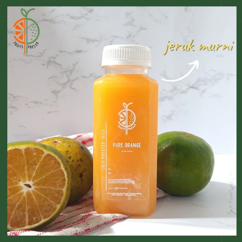 

Pure Orange Juice • Cold pressed juice • Jus Jeruk Murni • Menjaga daya tahan tubuh