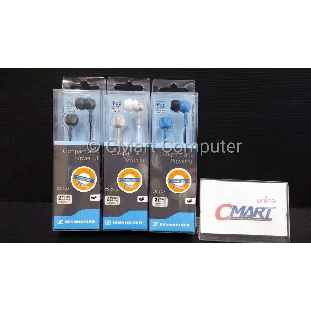 Sennheiser CX213 : Stereo Earphone CX 213