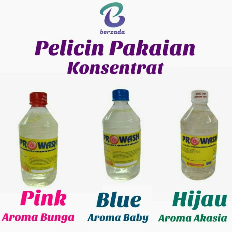 Prowash Pelicin Konsentrat Untuk Setrika  / Pewangi / Parfum / Kidspray