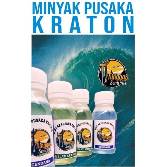 Minyak pusaka kraton cendana, melati dan gaharu