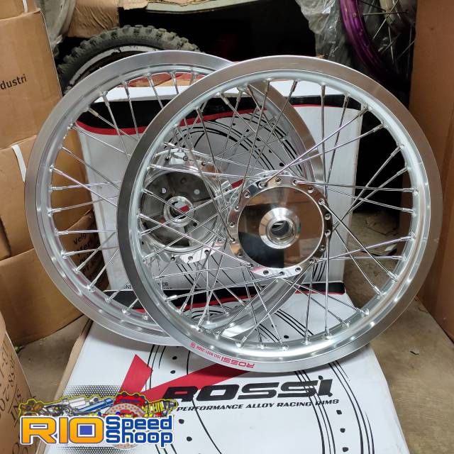 Velg Pelek SupraX 125 JariJari Chrome Velg Lebar 185-215