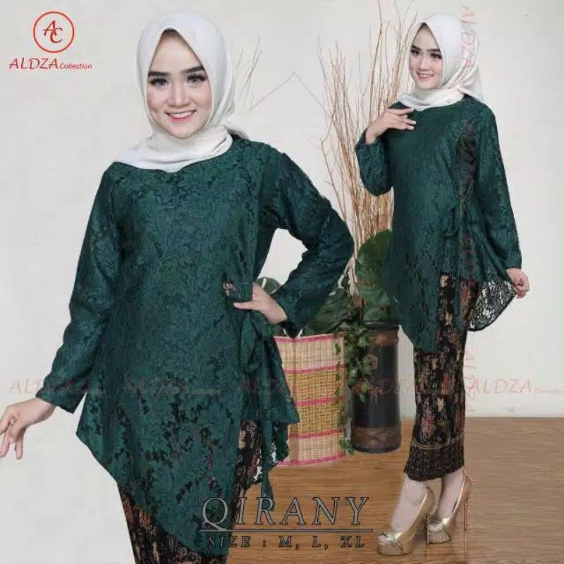 NEW REAL PICT SETELAN KEBAYA QIRANY/KEBAYA KONDANGAN/KEBAYA /KEBAYA MURAH