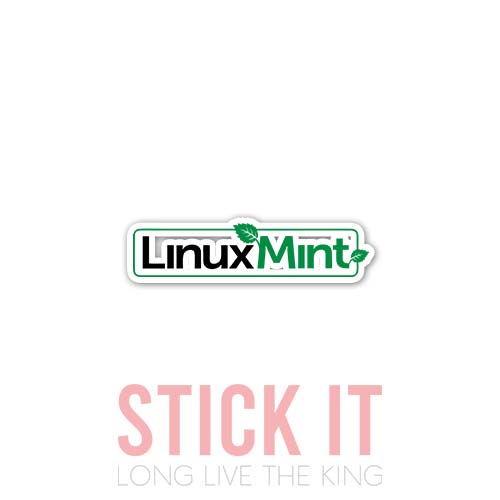 

Stiker sablon setrika DTF kaos baju sticker vinyl linux mint 22