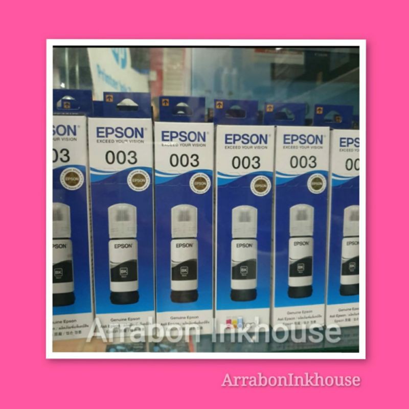 Tinta original epson 003 hitam