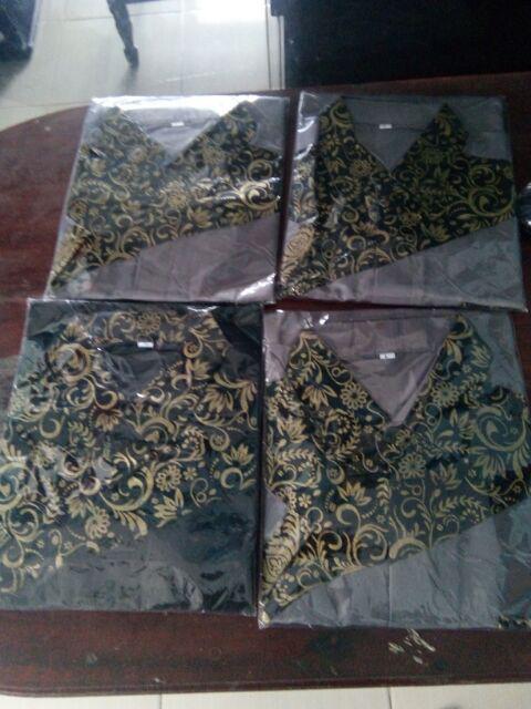 Kemeja Batik Pria Sogan Lengan Pendek Eksklusif Batik Artodomoro