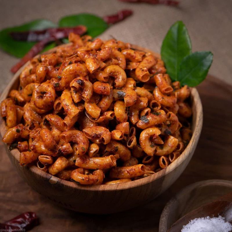 

MAKRONI PEDAS DAUN JERUK/CEMILAN SULTAN