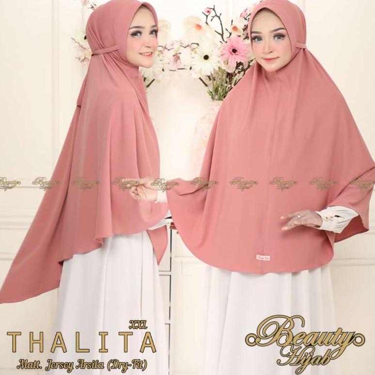 (Beauty Hijab) THALITA JUMBO hijab instan jersey arsilabergo instan pet jumbo syari –KIR.30My22o