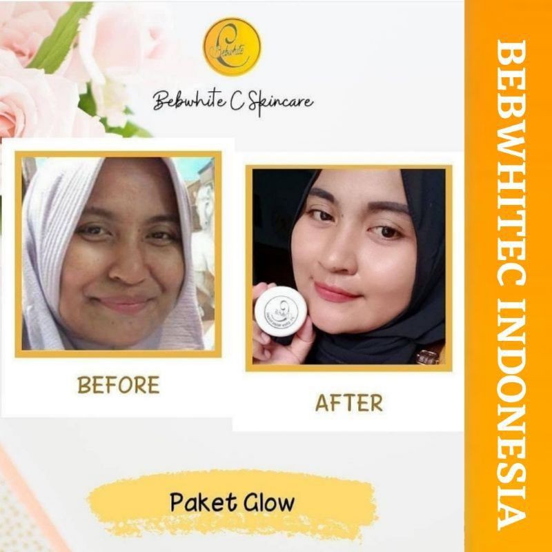 BEBWHITE C SKINCARE PAKET GLOW PAKET ACNE ORIGINAL BBC BPOM-5
