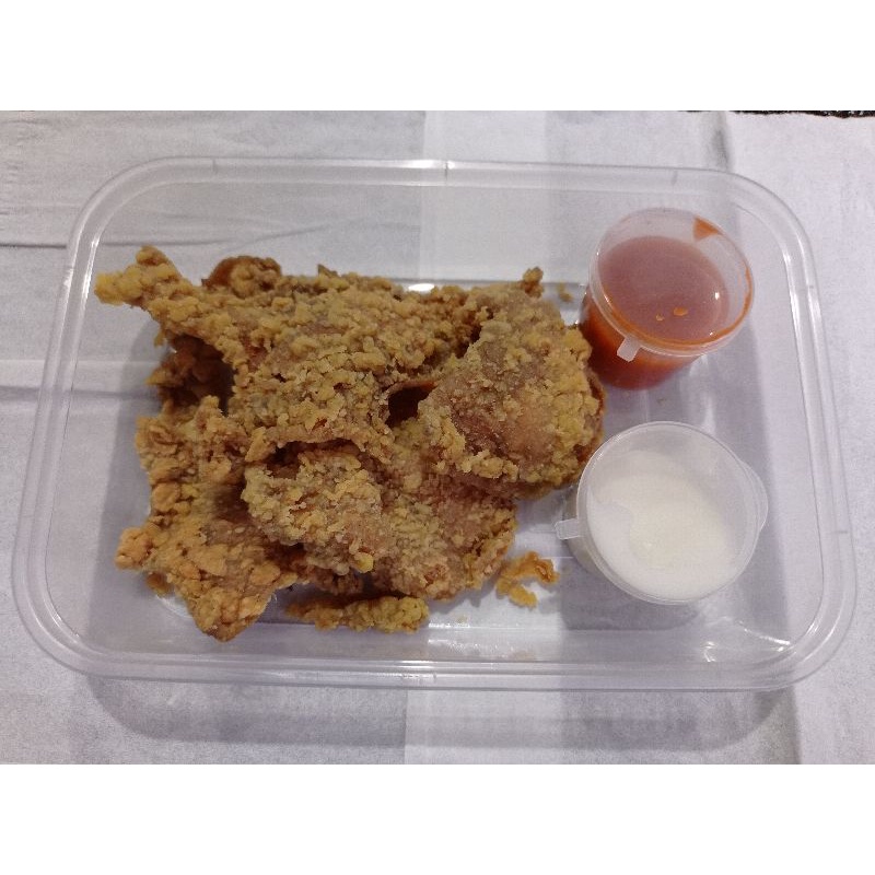 

Kulit ayam crispyy