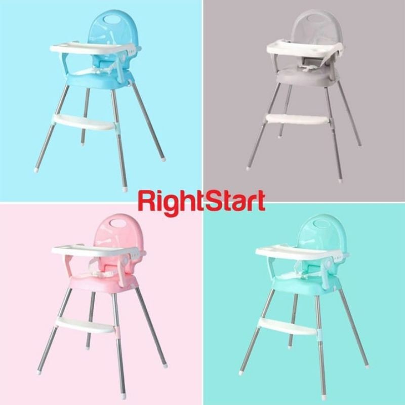 Kursi Makan Anak Bayi High Chair / Baby Booster / Baby Chair Right Start 4 in 1 HC 2378 Multifunction