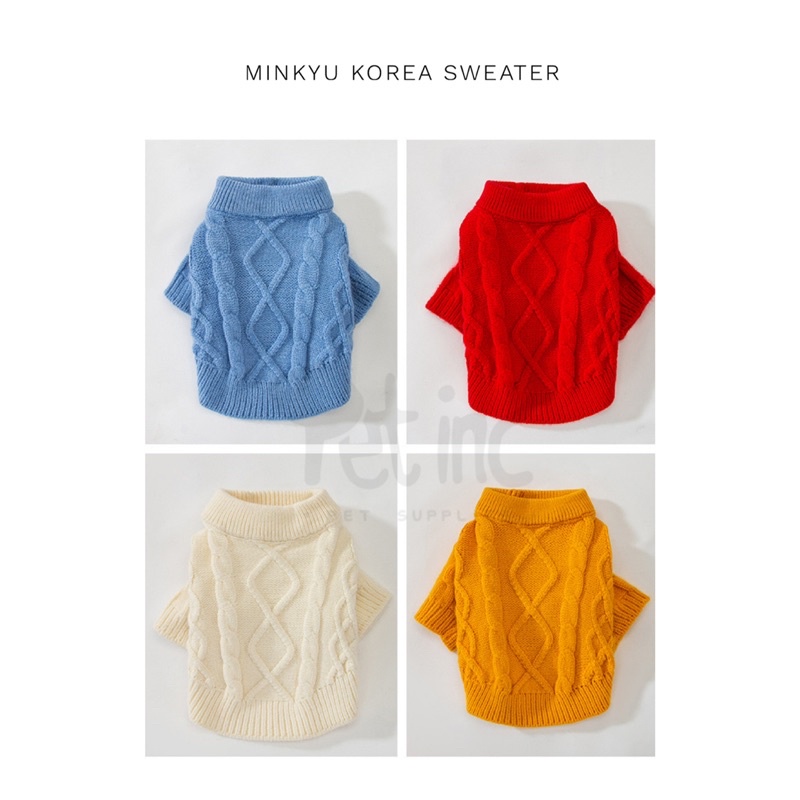 MinKyu korea sweater