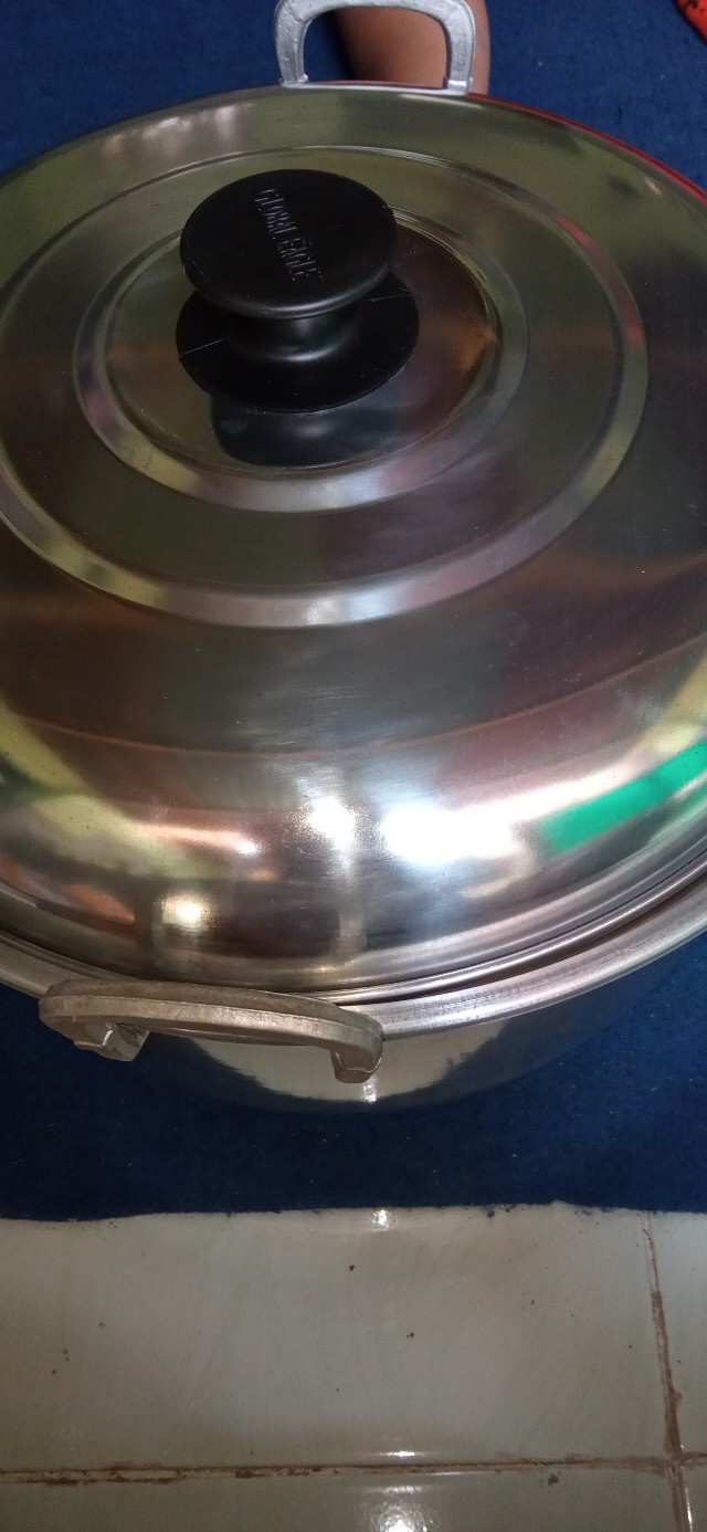 Panci Langseng Nasi Dandang Kukusan Steamer Ukuran 30 Dan 33 Global Eagle