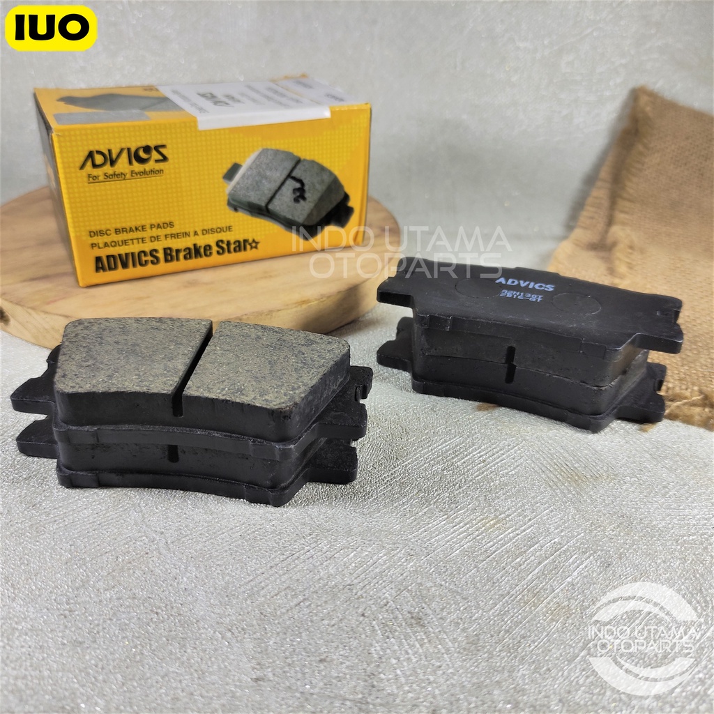 Brake Pad AISIN All New Camry Kampas Rem ADVICS A2N130T - ORIGINAL