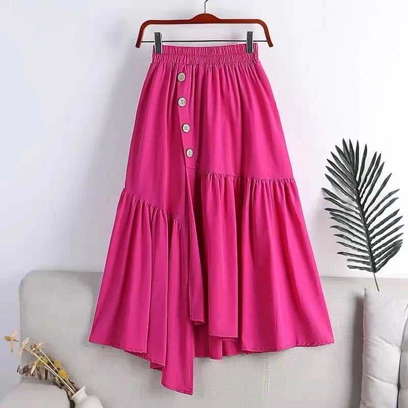 ROK WANITA TERBARU QUENA SKIRT HS TOYOBO PJ ROK 96 CM LINGKAR PINGGANG 64 - 102 CM FULL KARET ROK KOREAN STYLE ROK JUMBO WANITA PANJANG ROK SKIRT POLOS PREMIUM BEST SELLER TERBARU 2023