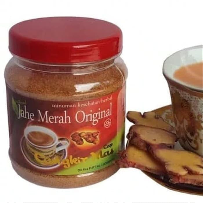 

Jahe Merah Original Cap Cangkir Mas / Minuman Kesehatan Herbal