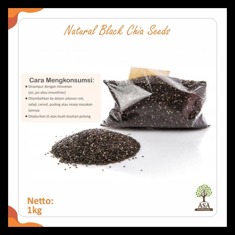 

BLACK CHIA SEEDS 1 KG BERKUALITAS