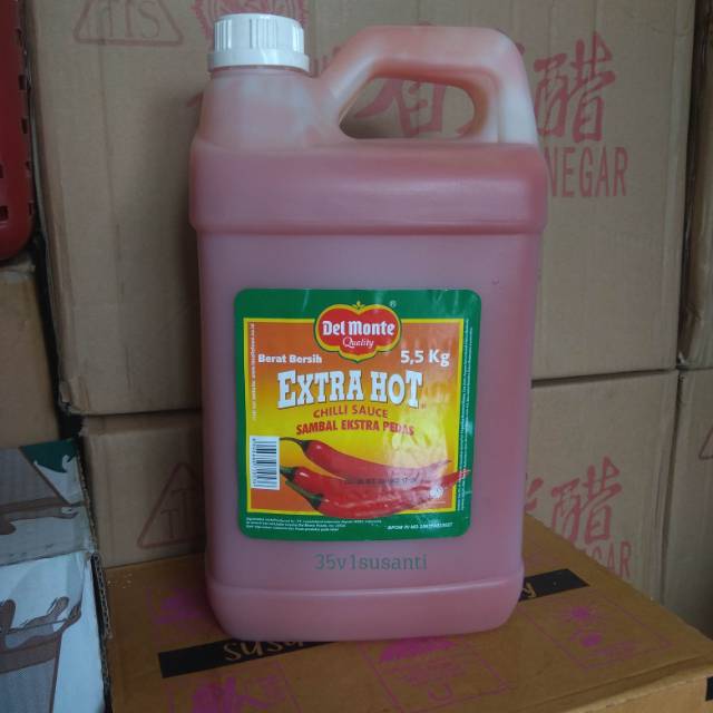 

DELMONTE SAUS CABE SAMBAL JERIGEN 5.5 KG