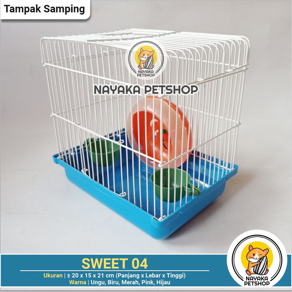 Sweet 04 Kandang Hamster Murah