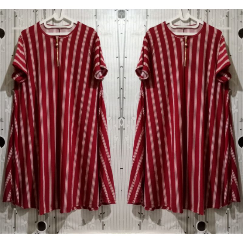 daster salur 01 Jersey korea superjumbo  dressmurah ld 120-160 PB 105