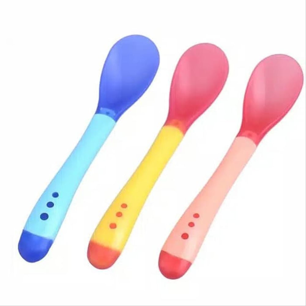 Reliable Baby Spoon Sendok Sensor Berubah Warna