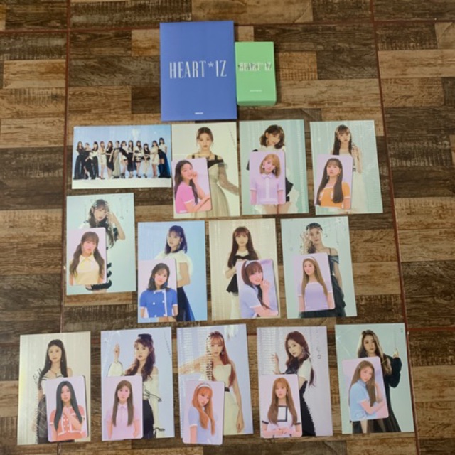 OFFICIAL IZ*ONE Pop Up Store HEART*IZ Photocard & Photo Set