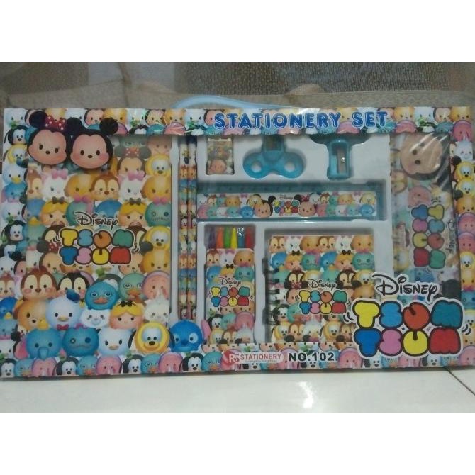 

1 Set Perlengkapan Tsum-Tsum / Alat Tulis Karakter Tsum2 / Sekolah