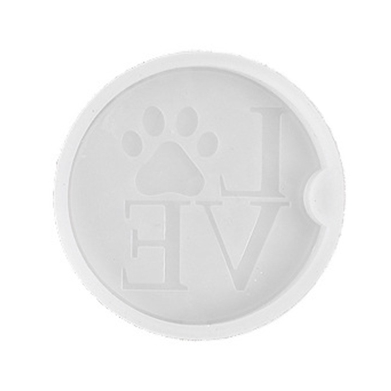 SIY  Super Glossy Keychain Crystal Epoxy Resin Mold Pendant Silicone Mould DIY Crafts Jewelry Necklace Making Tool