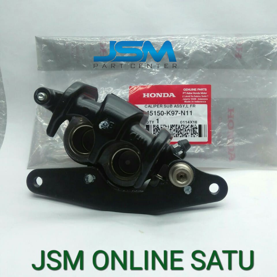 45150-K97-N01 CALIPER KALIPER DISC DEPAN PCX 150 PCX150 NEW 2018 45150-K97-N01 ORIGINAL AHM