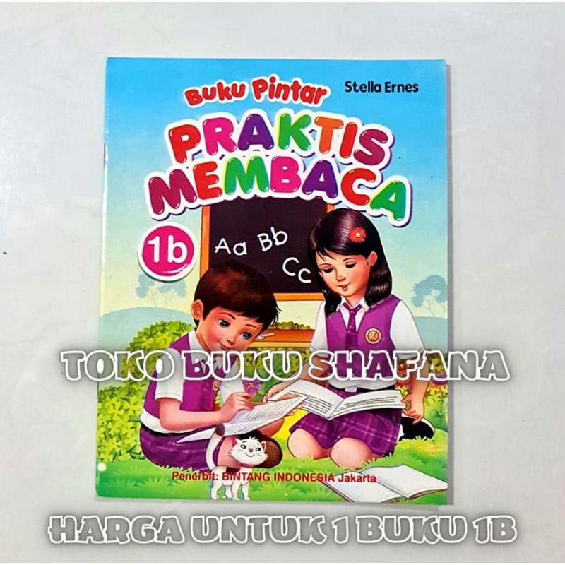 Buku Anak - Paket Lengkap Buku Pintar Praktis Membaca Jilid 1A Sampai 3B Untuk PAUD TK dan SD Penerbit Bintang Indonesia