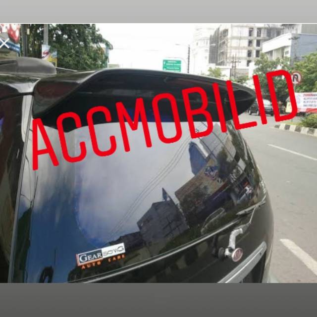 Spoiler kia carens 1 dengan lampu