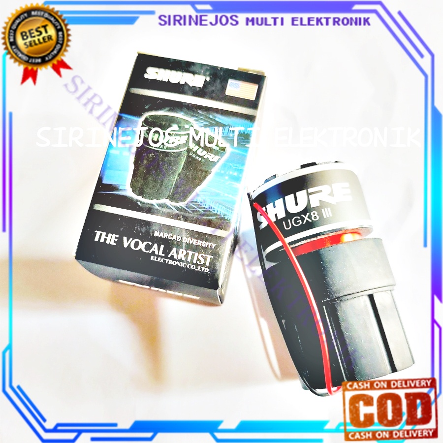 SPUL MIC SHURE UGX8 III SUPER