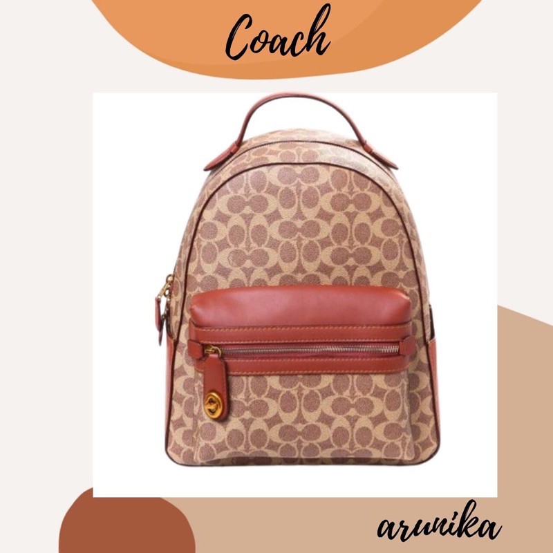 Jual COACH CAMPUS BACKPACK IN SIGNATURE CANVAS Shopee Indonesia