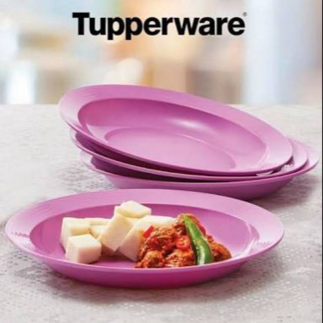 large deep plate tuppy