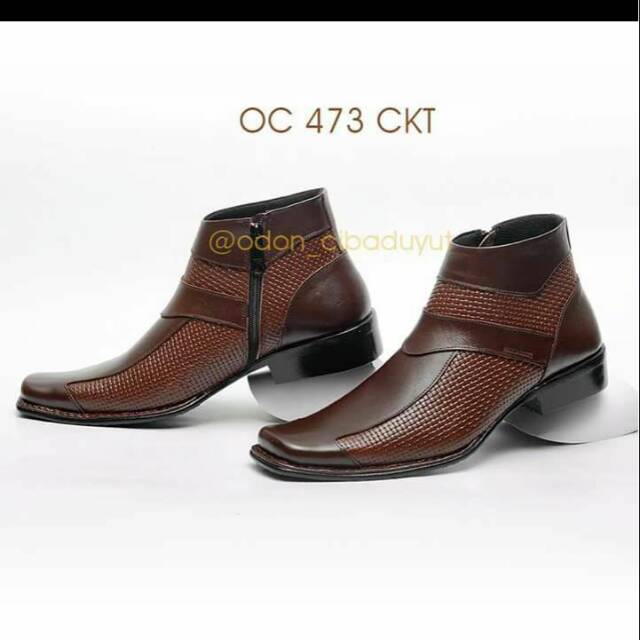 BEST SELLER SEPATU KANTORAN PRIA OC-473 ORIGINAL LEATHER