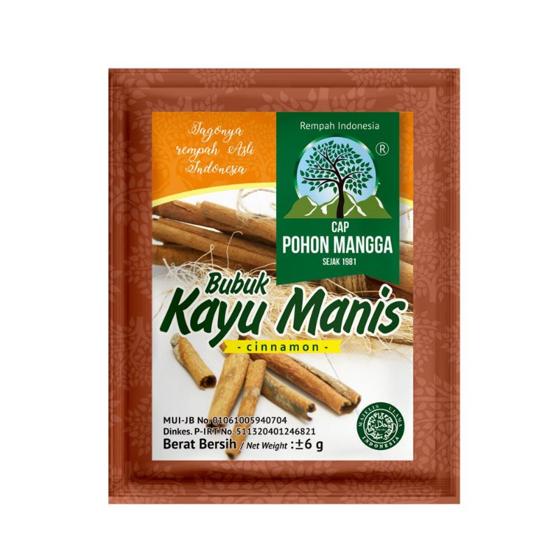 

bubuk kayu manis cap pohon mangga 6gram