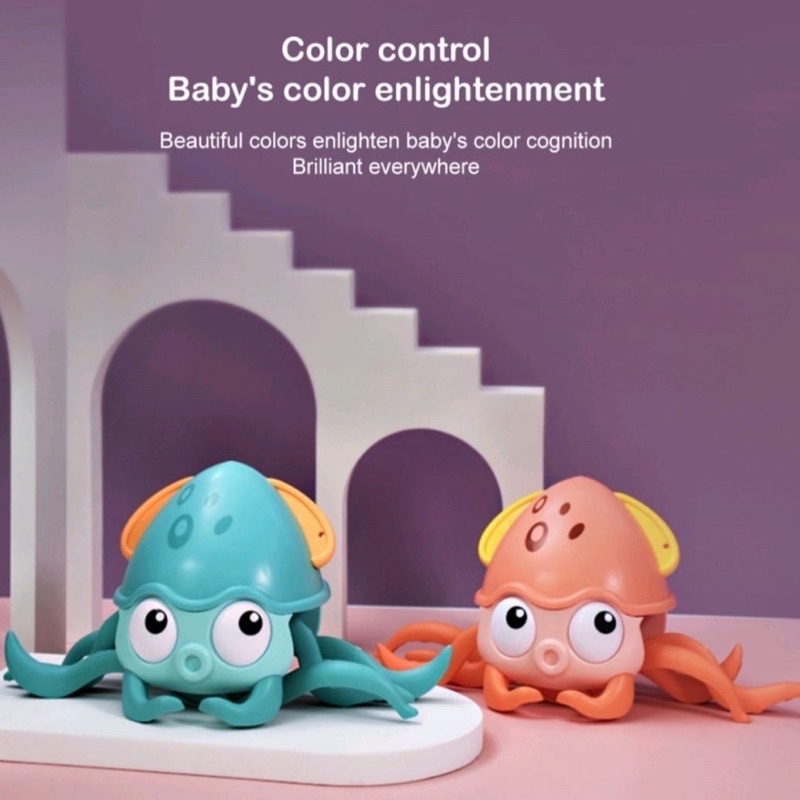 MAINAN GURITA OCTOPUS / Kepiting / Crab Bath Toys / mainan murah