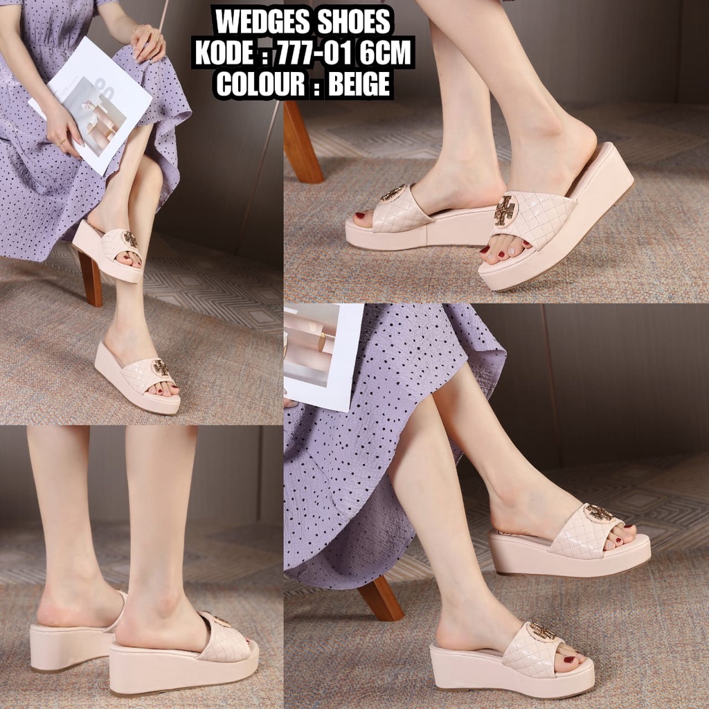 WEDGES SHOES  777-01