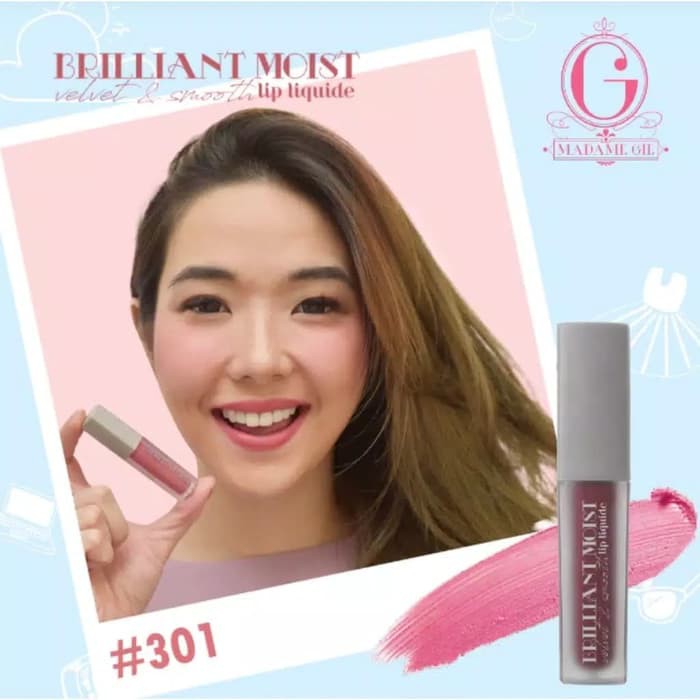 Madame Gie Briliant Moist Velvet &amp; Smooth Lip Liquide - Lip Cream