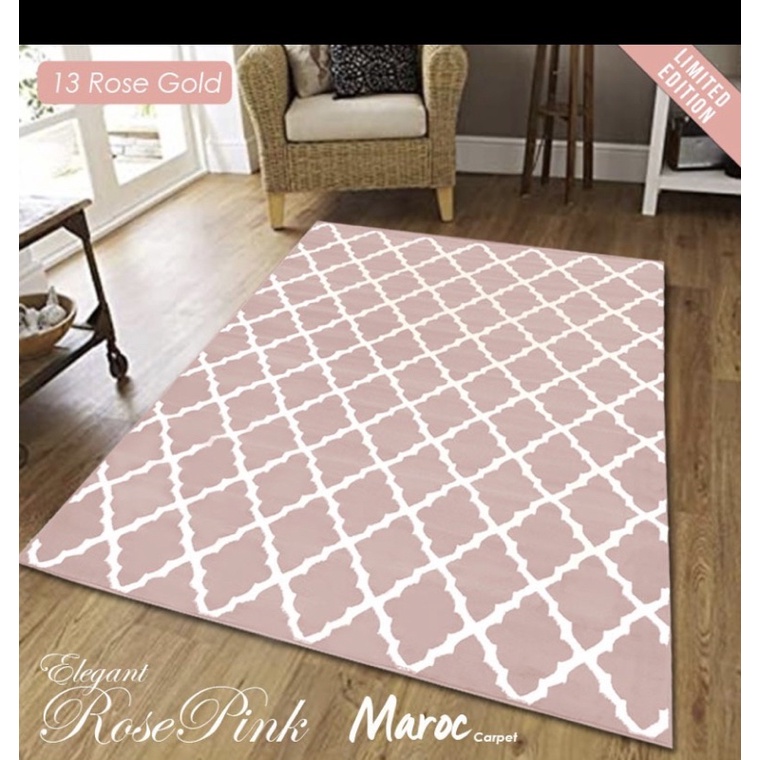 preloved karpet maroc pink