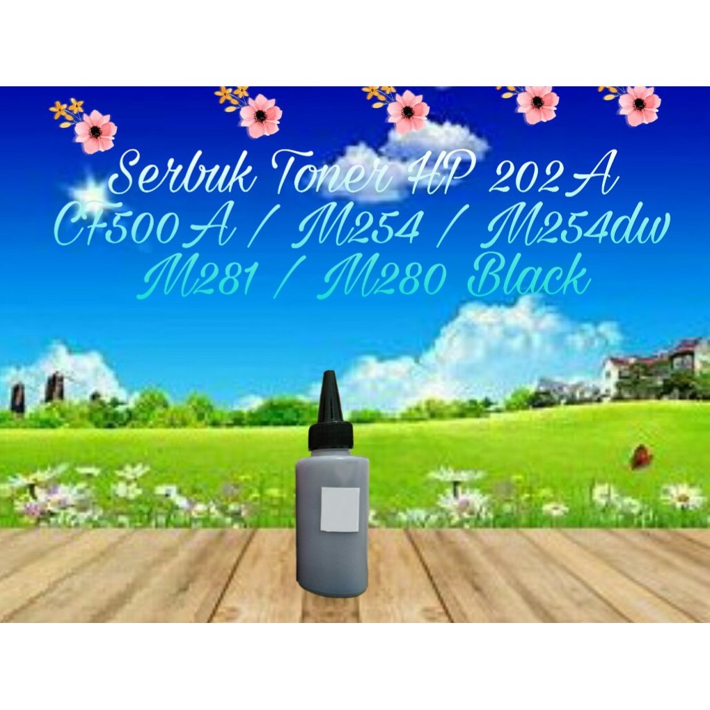 Serbuk Toner 202A CF500A CF501 502 503 CF500 For M254dw M254 M281 M280 M254nw M281cdw COLOR 1X ISI