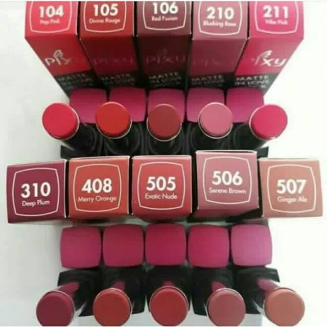 Pixy lipstik matte in love