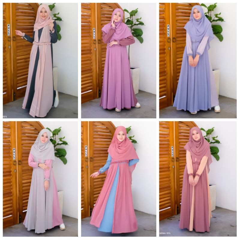 ZOYA DRES ORIGINAL ADZKIA HIJAB