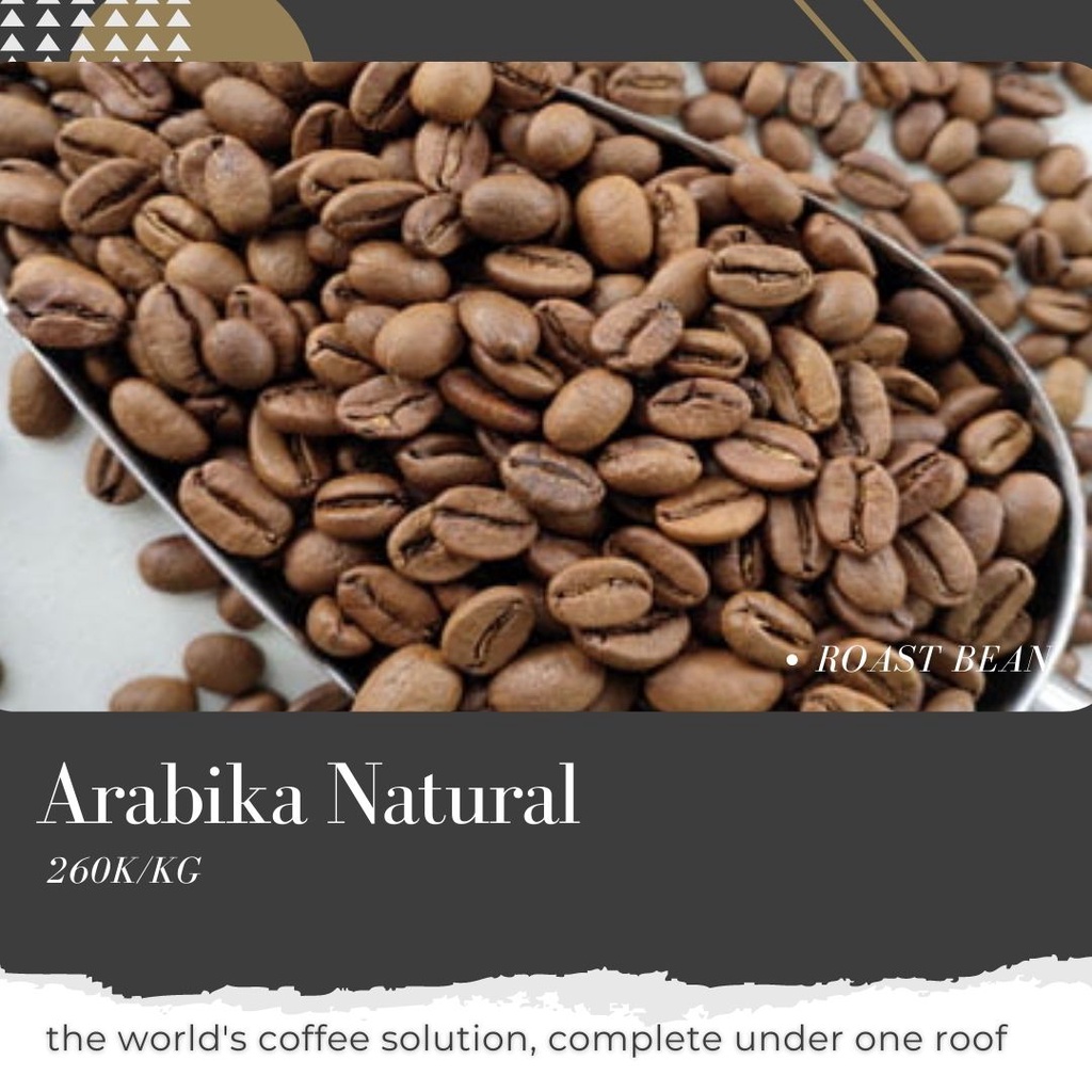 

Original Coffee Biji Kopi Roasting Arabica Natural 1000 gram